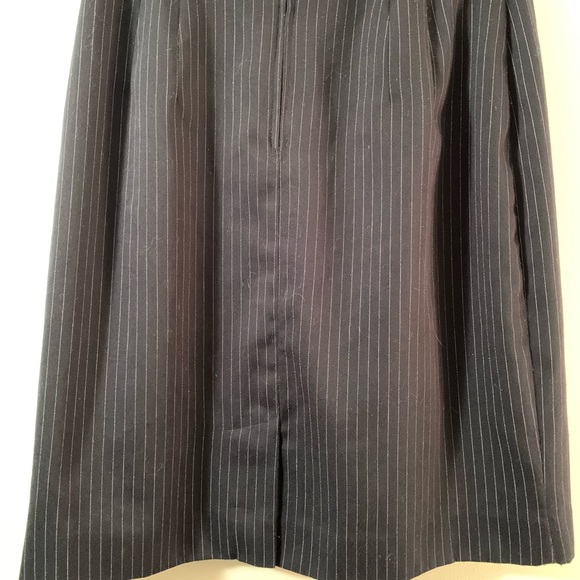 Mid Thigh Pin Striped Shirt - Picture 2 of 2